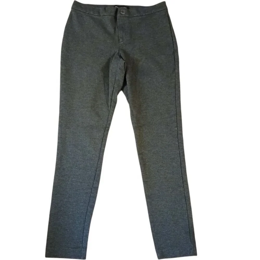 BANANA REPUBLIC Dark Gray Ponte Stretch Dress Pants NWOT - Picture 2 of 10